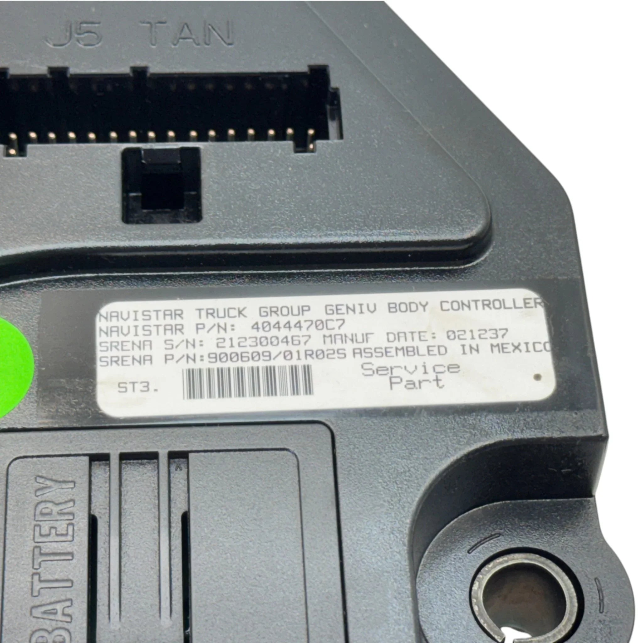 channelページ 4044470C7 Genuine International Electronic Body Controller