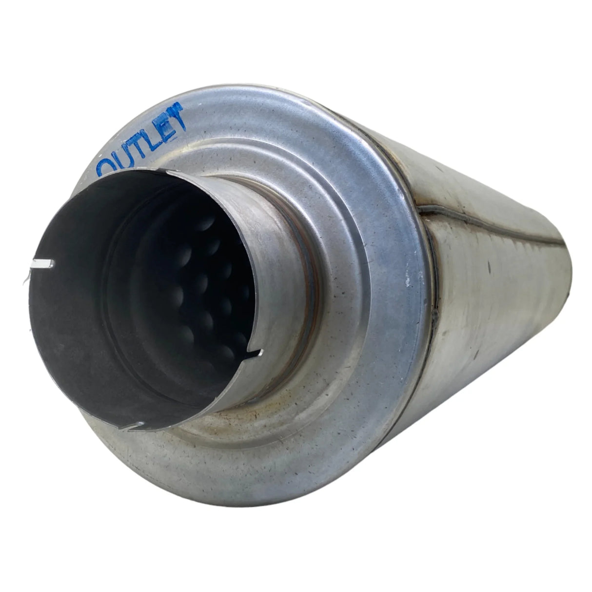 D13-0099 Shuttleworth Exhaust Muffler - Truck To Trailer