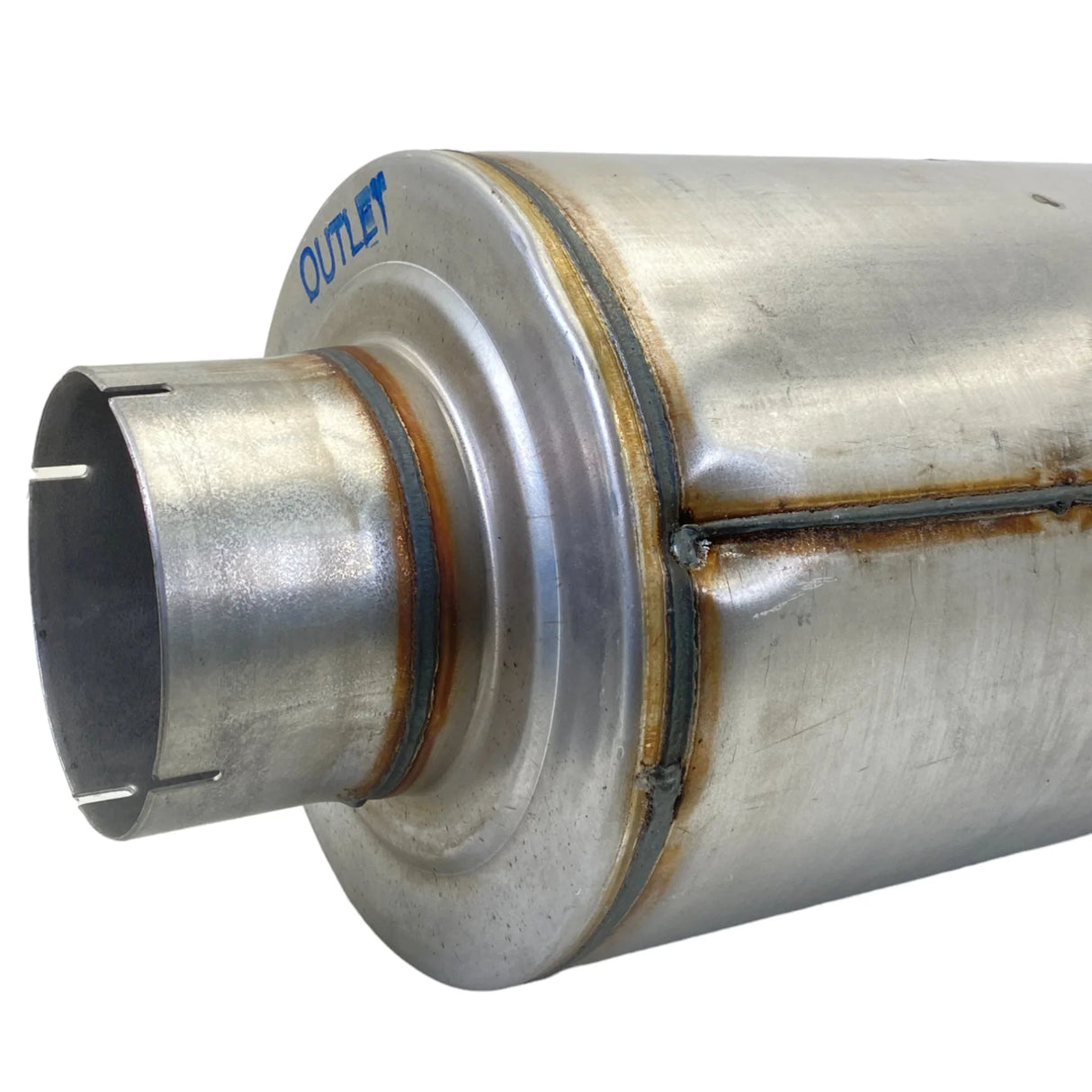D13-0099 Shuttleworth Exhaust Muffler - Truck To Trailer
