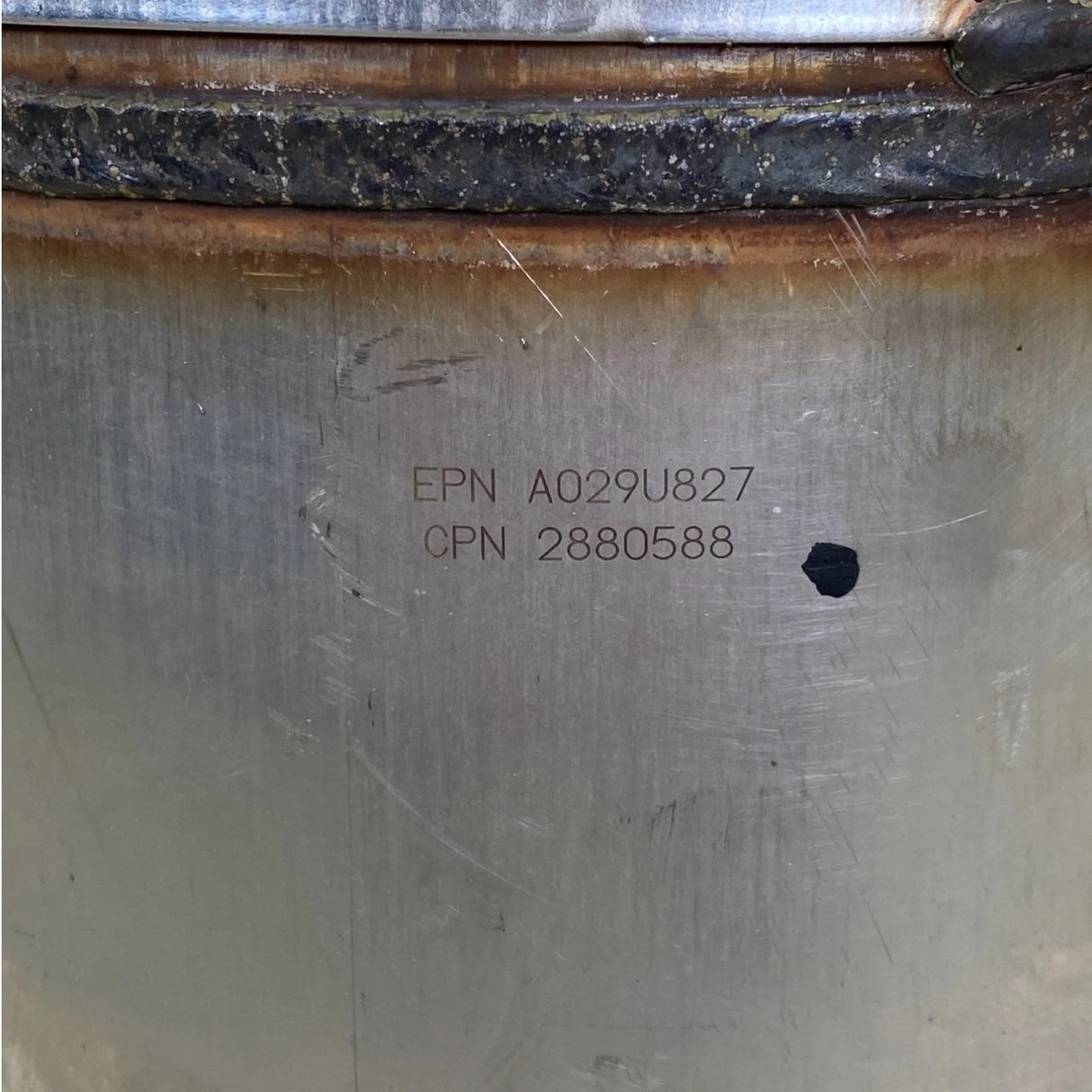 2880588NX Genuine Cummins Inlet Catalyst Module - Truck To Trailer