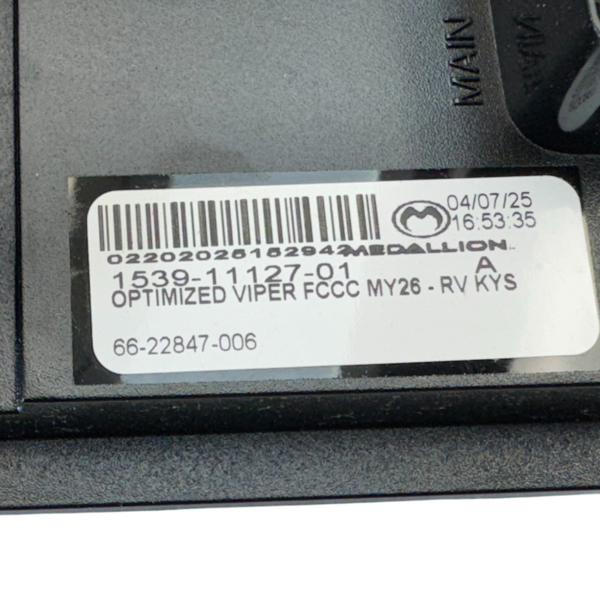 1539-11127-01 Freightliner Control Module