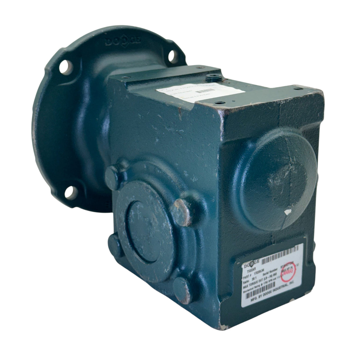 17Q20L56 Genuine Dodge Right Angle Worm Gear Speed Reducer