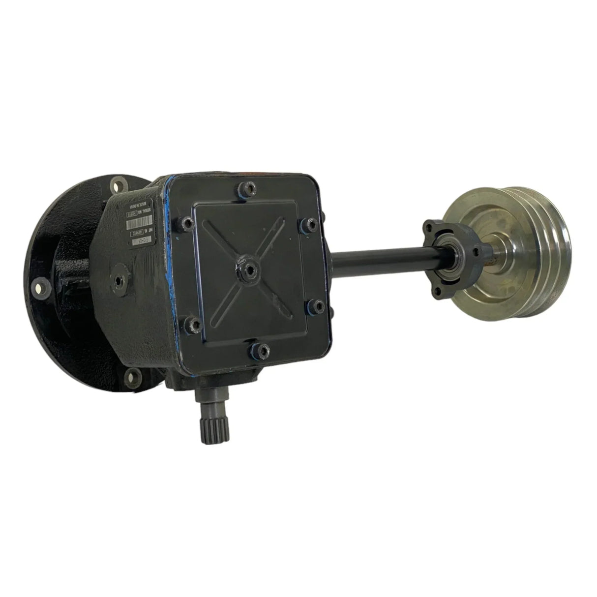 AM148486 Genuine John Deere Mower Deck Dual Output Gear Assembly - Truck To Trailer