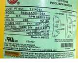 1114044 Us Motors Spa Motor B63Gzadu-1083 Model - Truck To Trailer