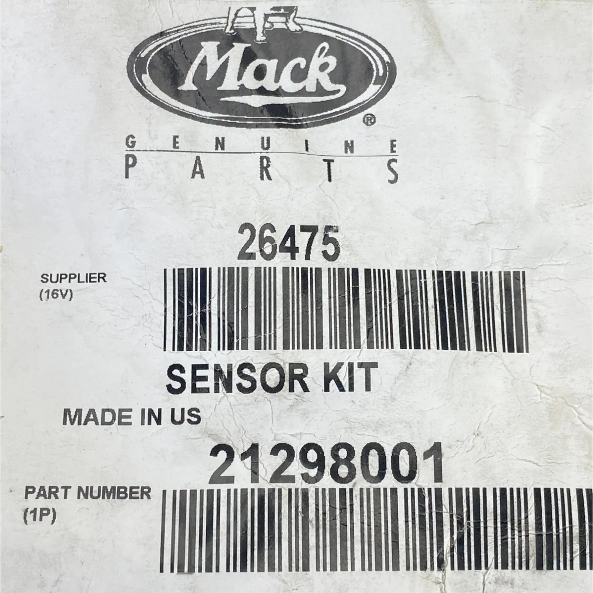 20979160 Genuine Mack Exhaust Temperature Sensor - Truck To Trailer