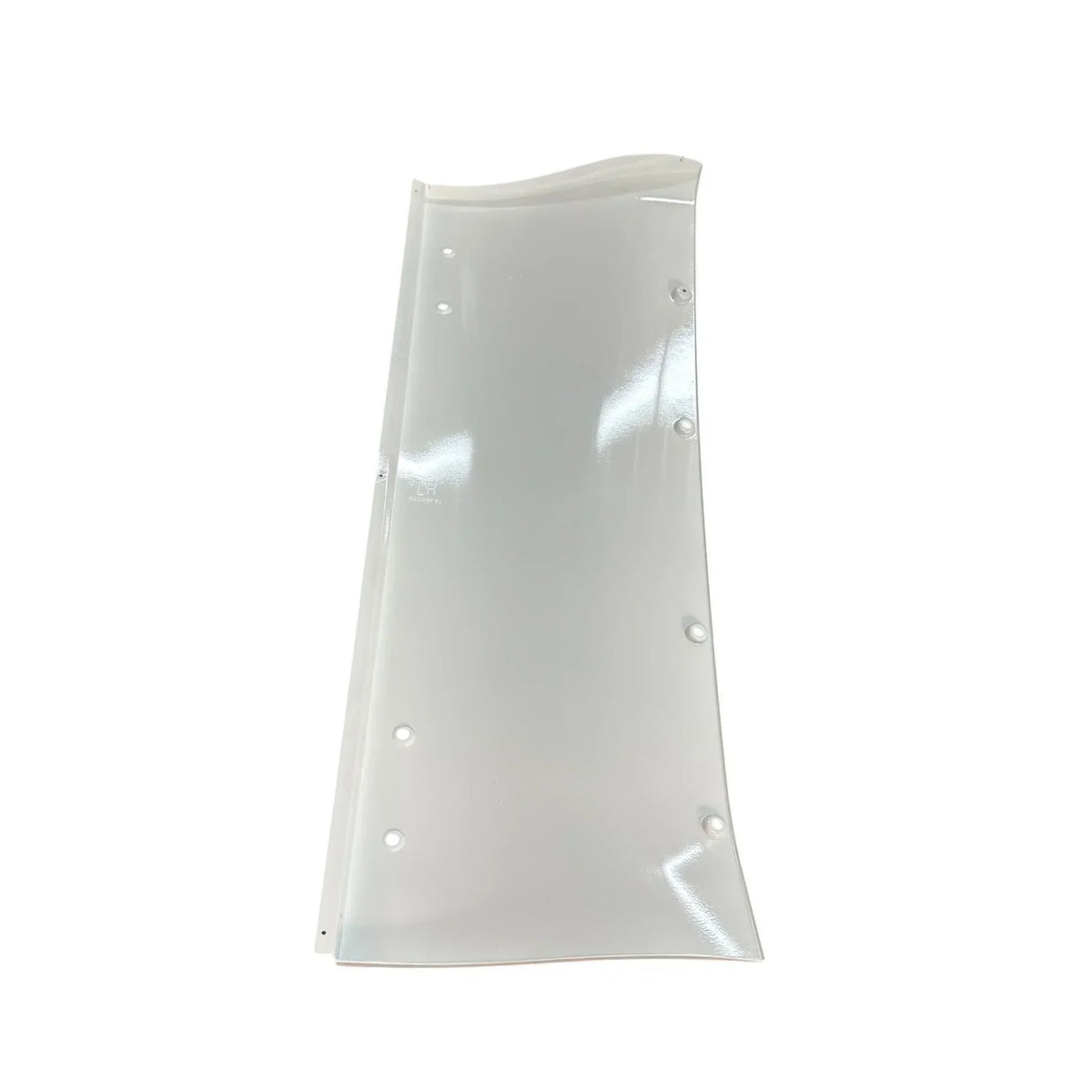 3840929C2 Genuine International White Left Side Air Deflector - Truck To Trailer