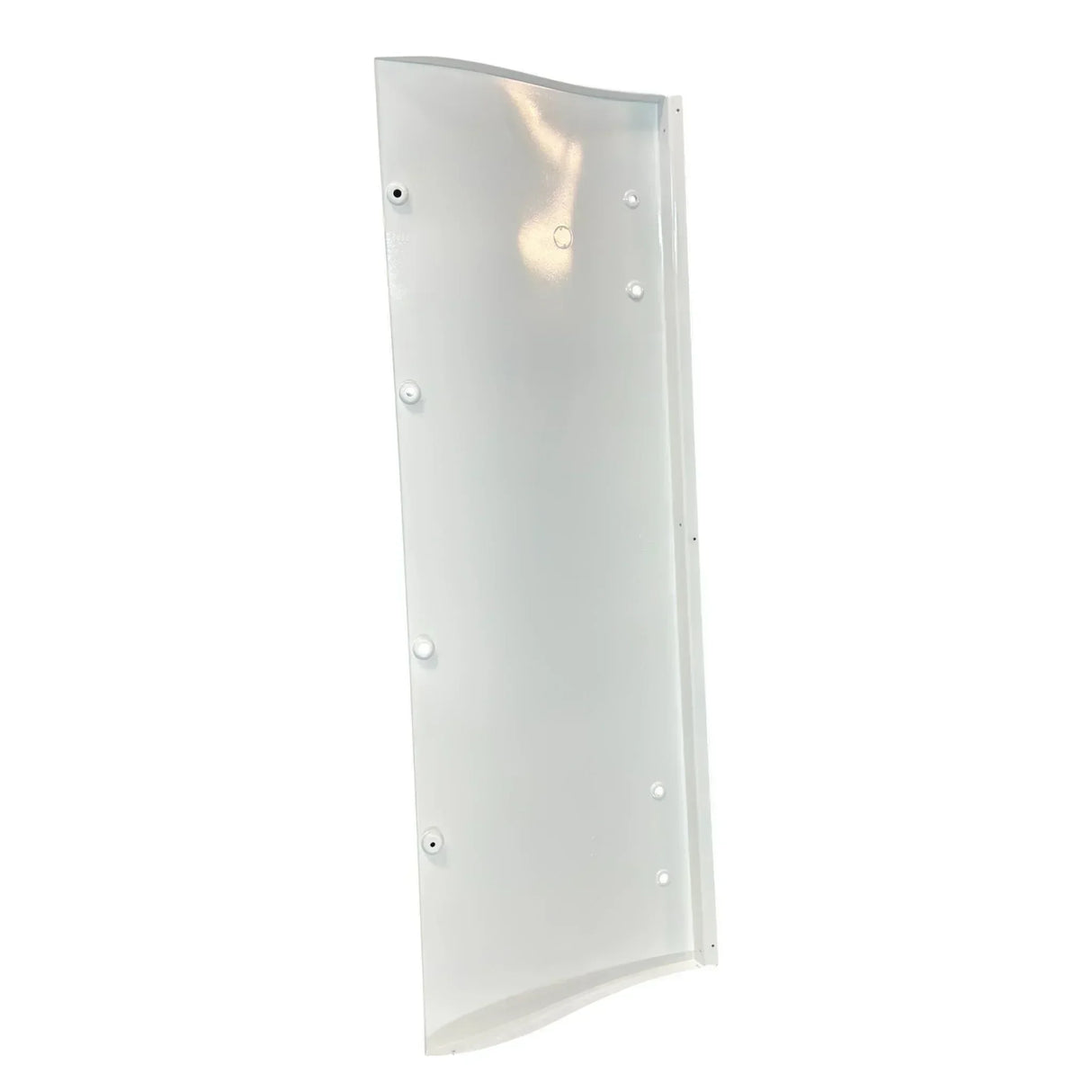 3840929C2 Genuine International White Left Side Air Deflector - Truck To Trailer