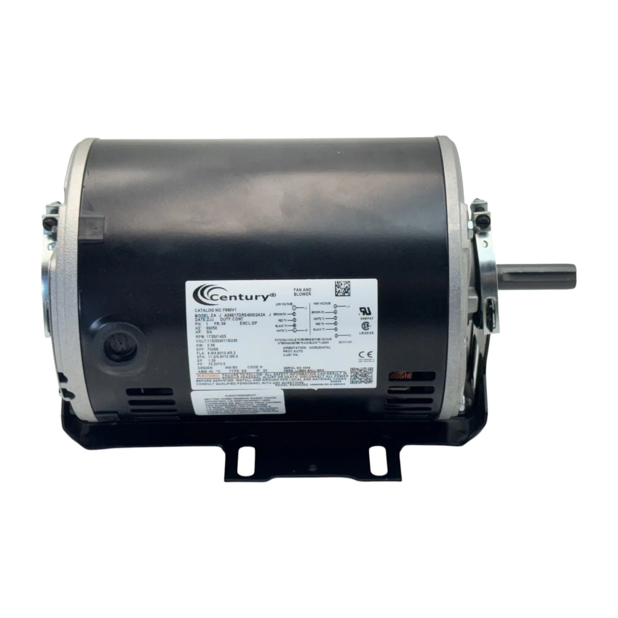 F680V1 Century Fan And Blower Motor 115/230V