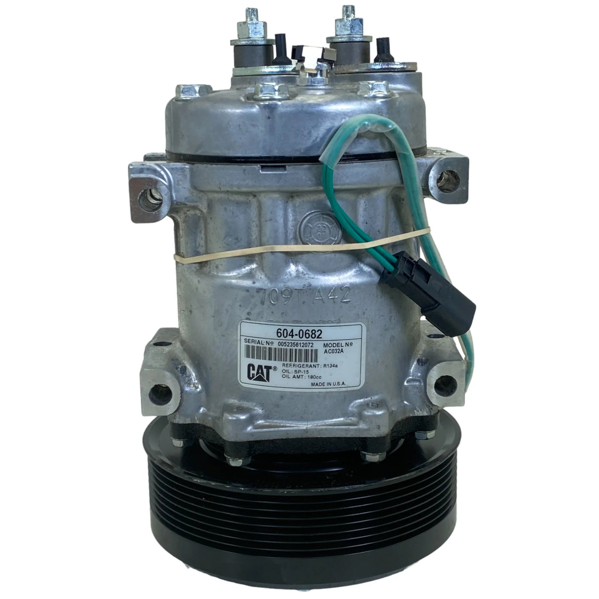 604-0682 Genuine Caterpillar A/C Compressor - Truck To Trailer