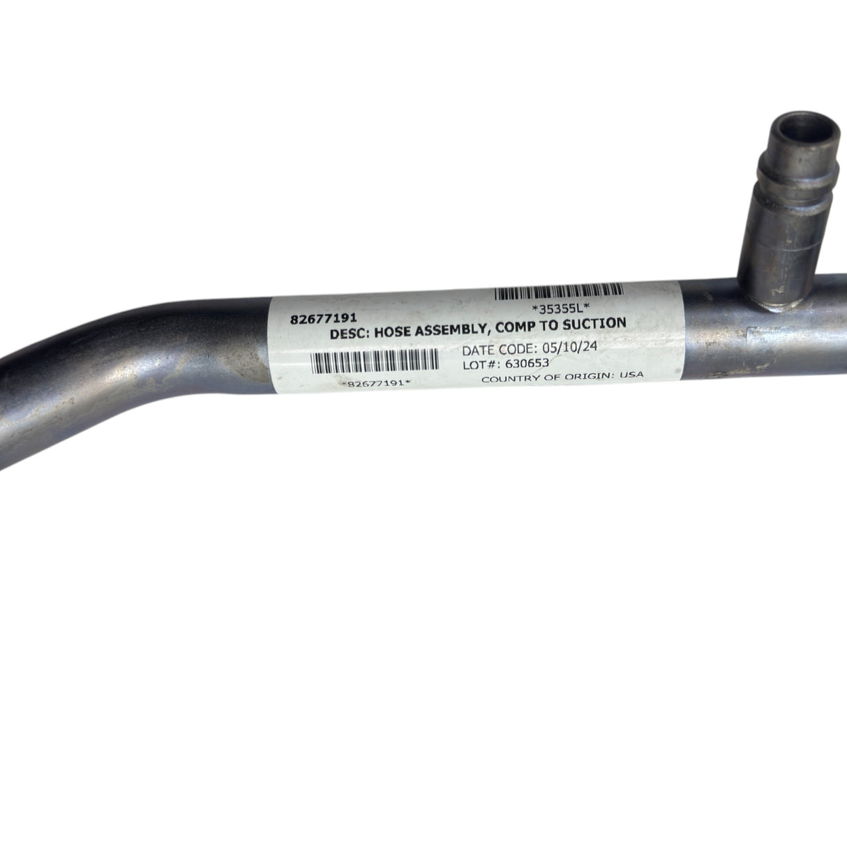 82677191 Genuine Volvo A/C Hose Assembly