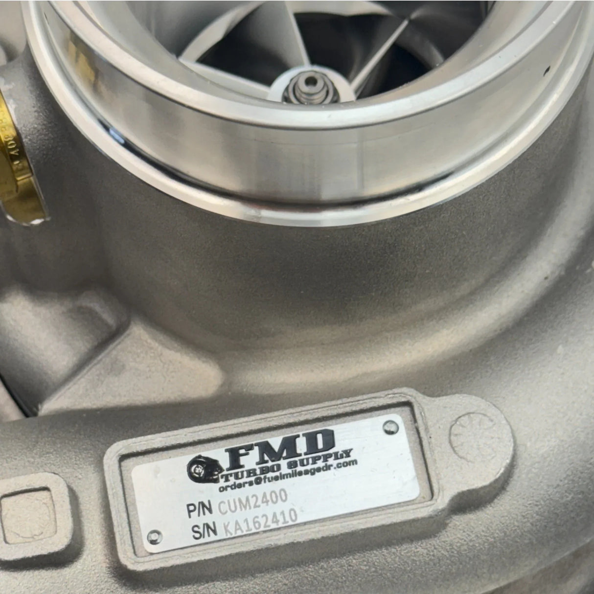 CUM2400 FMD Turbocharger With Actuator