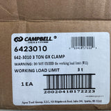 6423010 Campbell GX 3 Ton Lifting Clamp - Truck To Trailer