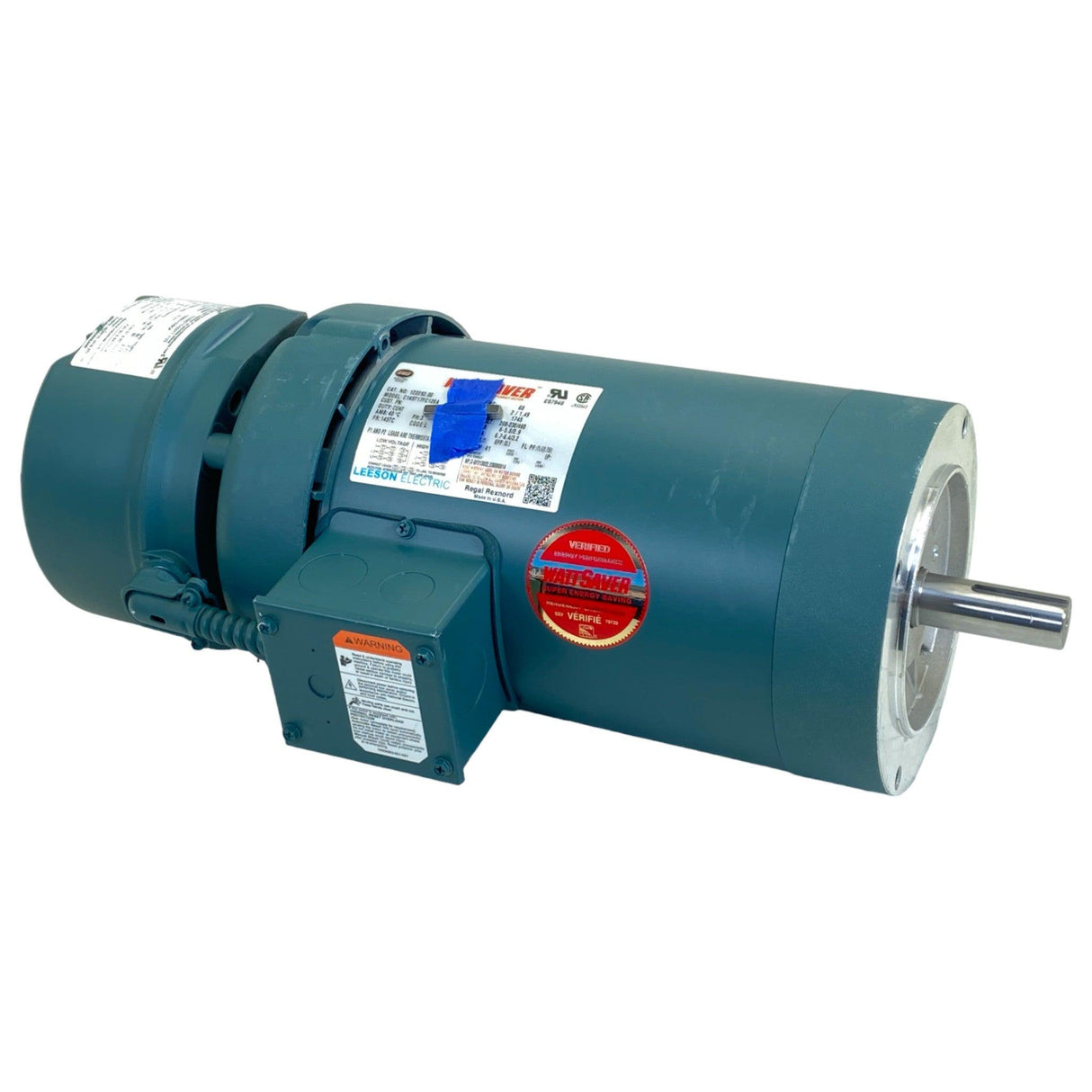 122253.00 Leeson Brake Motor 2HP 1740RPM 145TC TEFC 208-230/460Volt 3Phase - Truck To Trailer