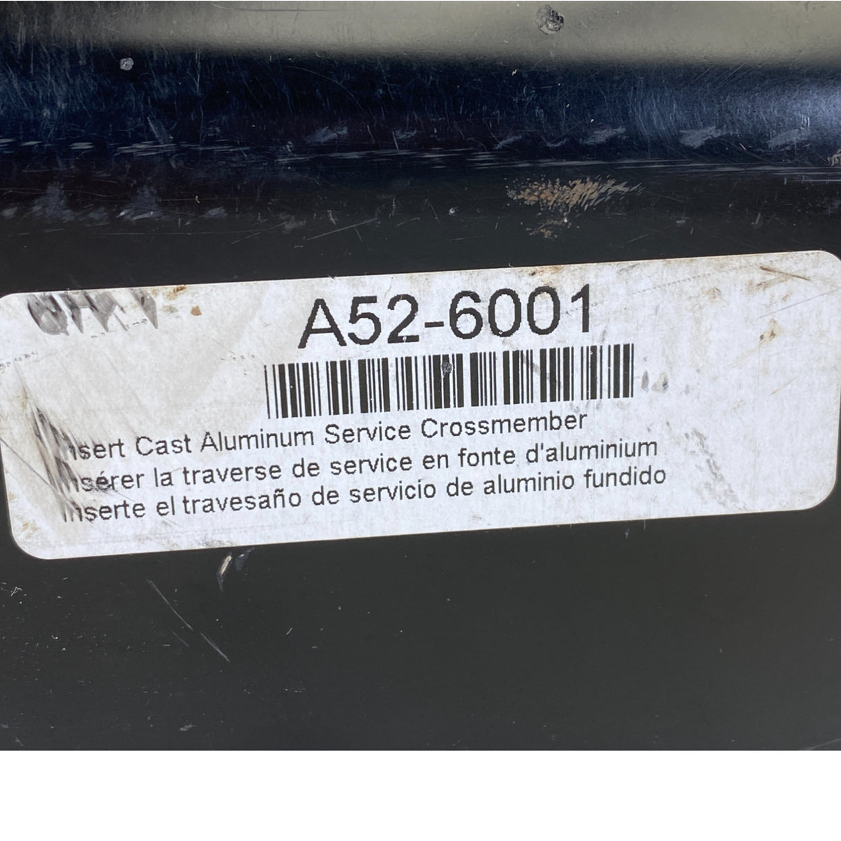 A52-6001 Genuine Paccar Insert Crossmember