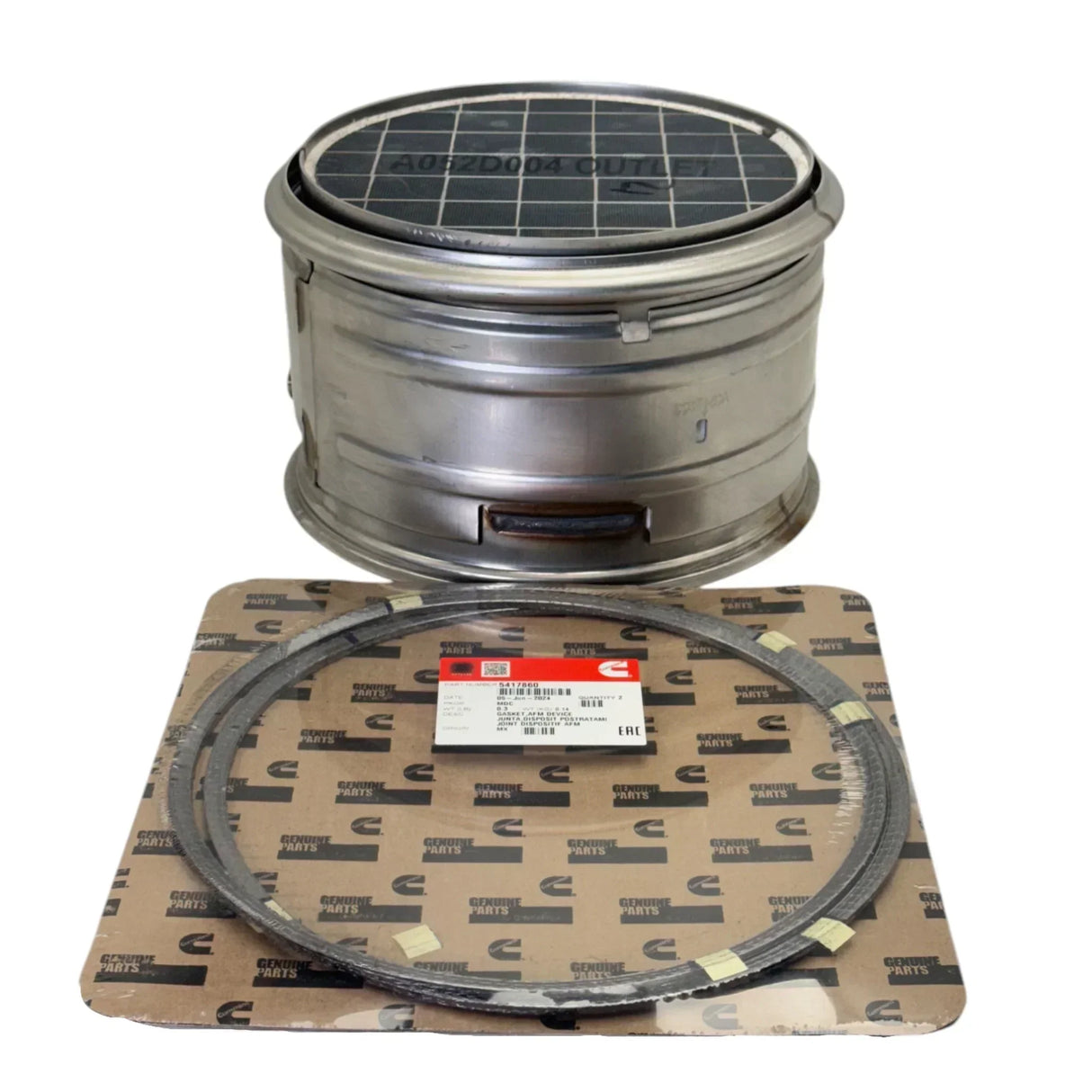 4395139NX Genuine Cummins Particulate Filter Module Kit - Truck To Trailer