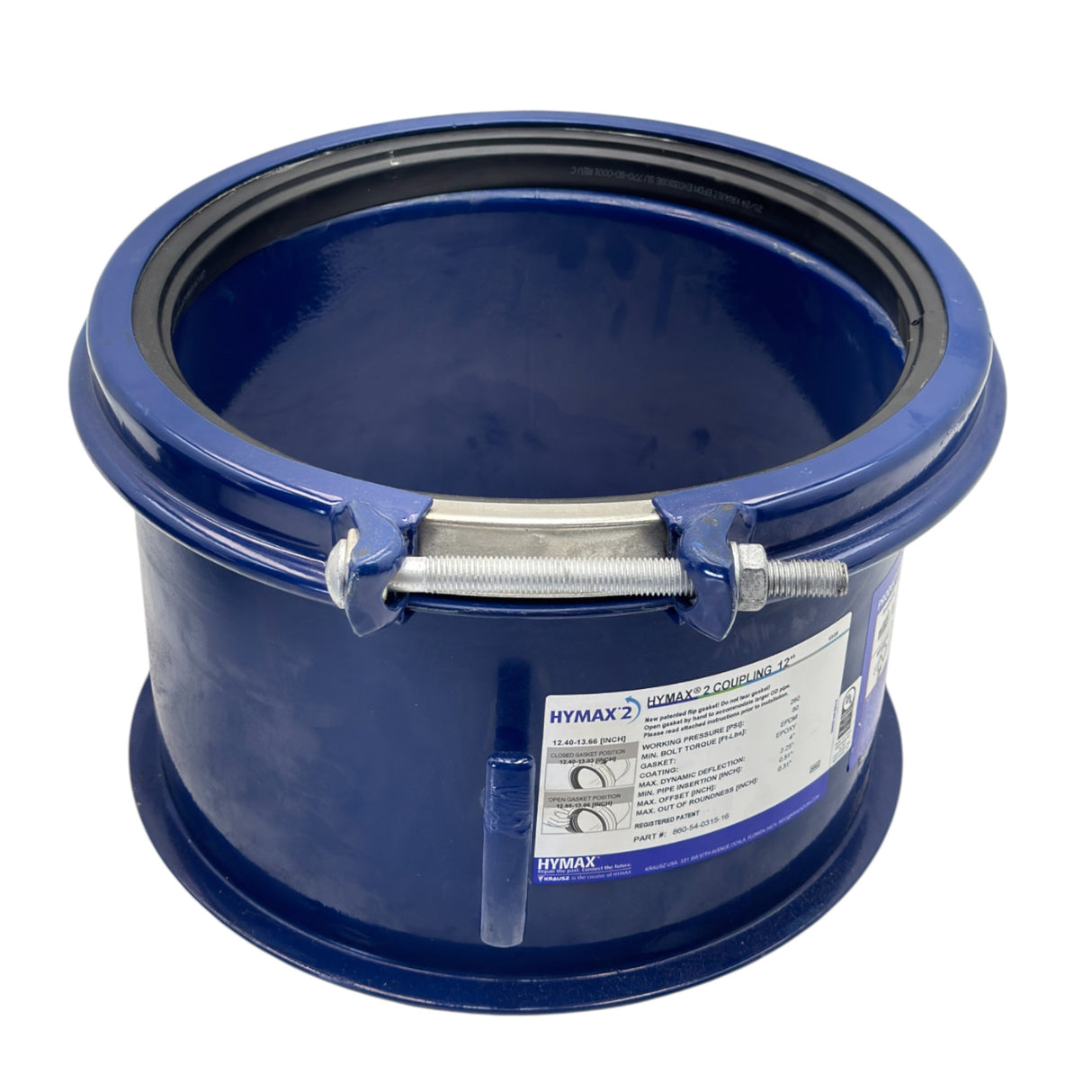 860-54-0315-16 Hymax2 EPDM Coupling 12"