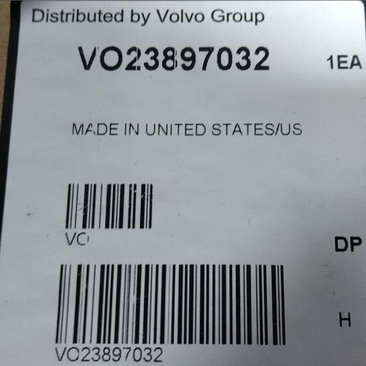 23897032 Genuine Volvo Accelerator Pedal