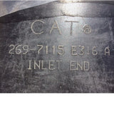 269-7115 CAT Right Hand Side Exhaust Muffler - Truck To Trailer