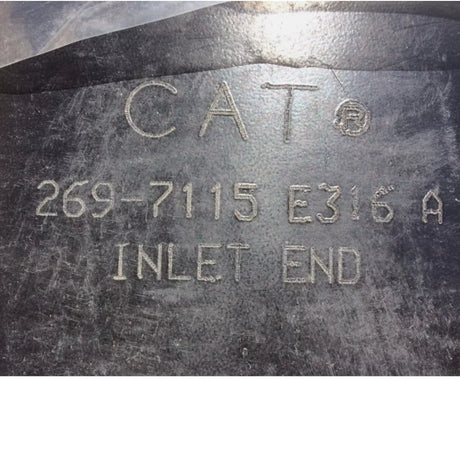 269-7115 CAT Right Hand Side Exhaust Muffler - Truck To Trailer