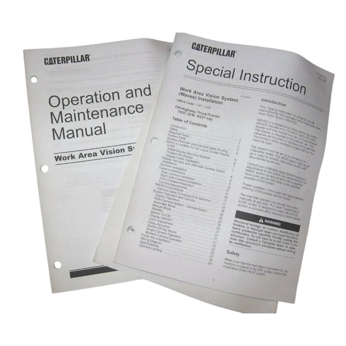 271-7462 CAT Wavs Camera Kit - Truck To Trailer