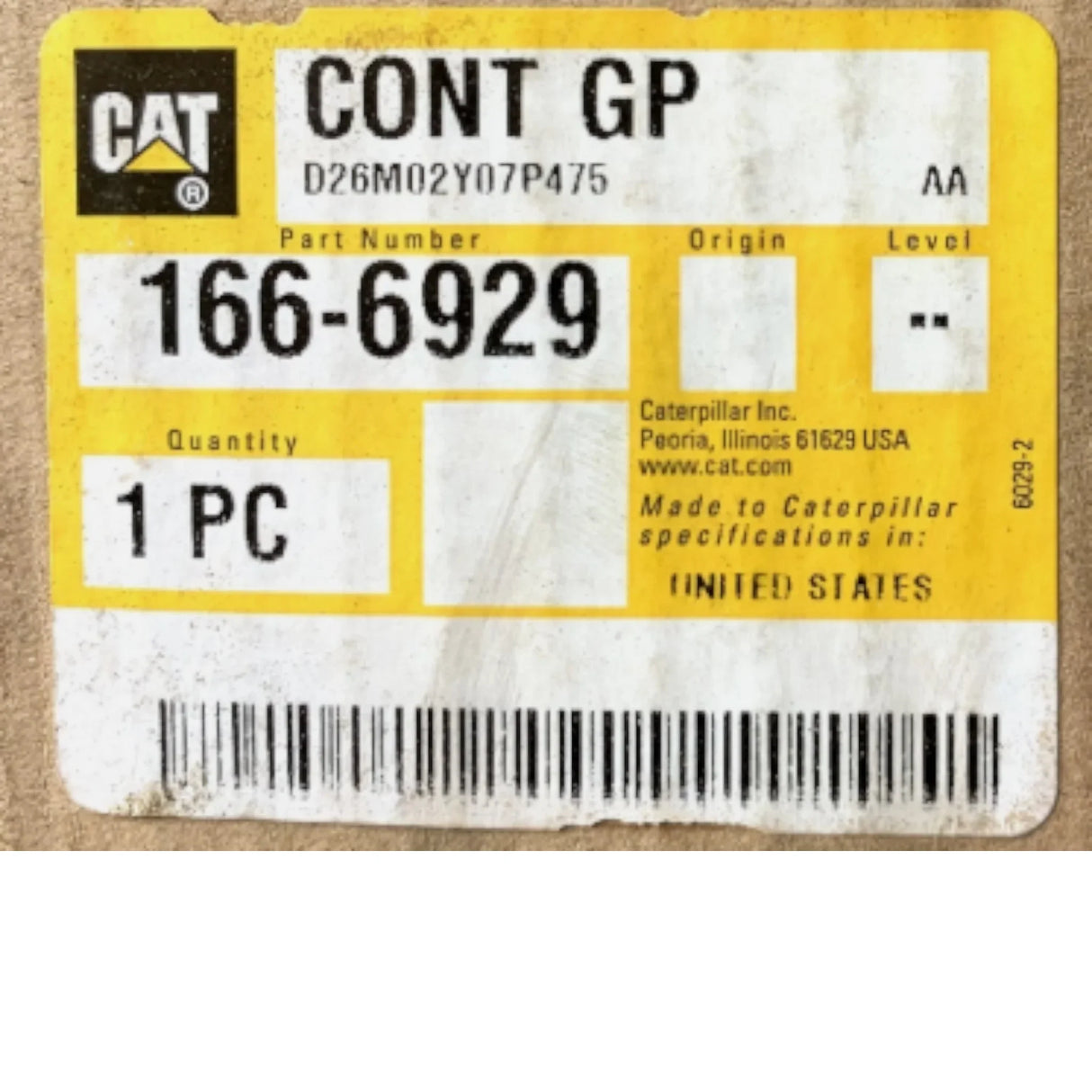 166-6929 CAT Electronic Control Module - Truck To Trailer