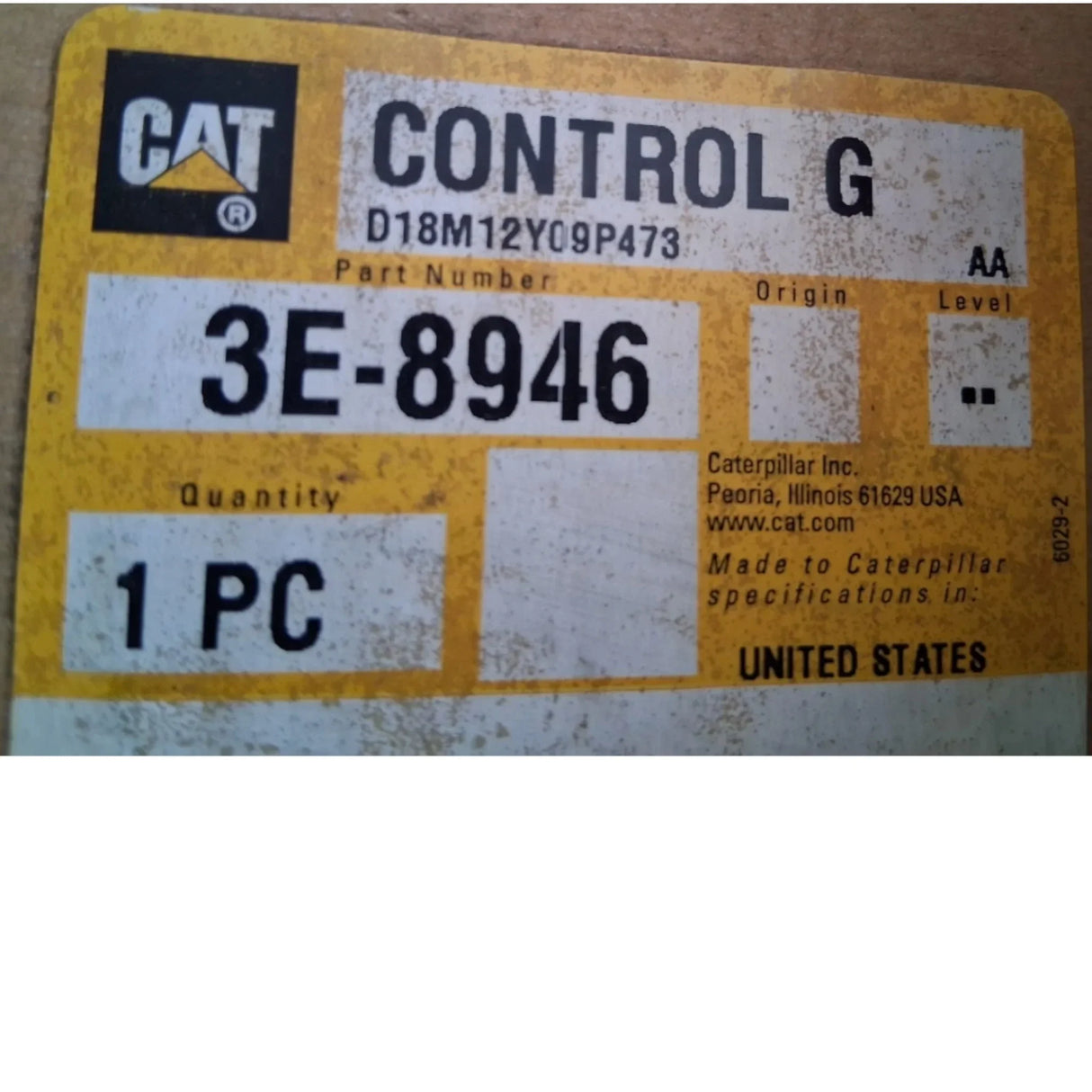 3E-8946 CAT Control G - Truck To Trailer