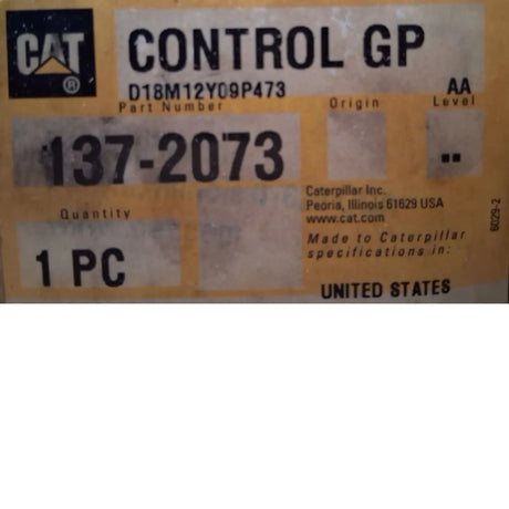 137-2073 CAT Control Gp - Truck To Trailer