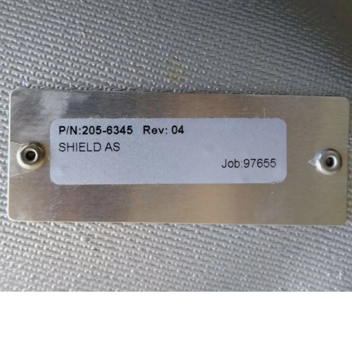 205-6345 CAT Heat Shield Assembly - Truck To Trailer