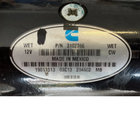 5367767 Cummins Starter Motor - Truck To Trailer