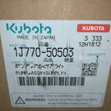 1J770-50503 Kubota Fuel Pump - Truck To Trailer