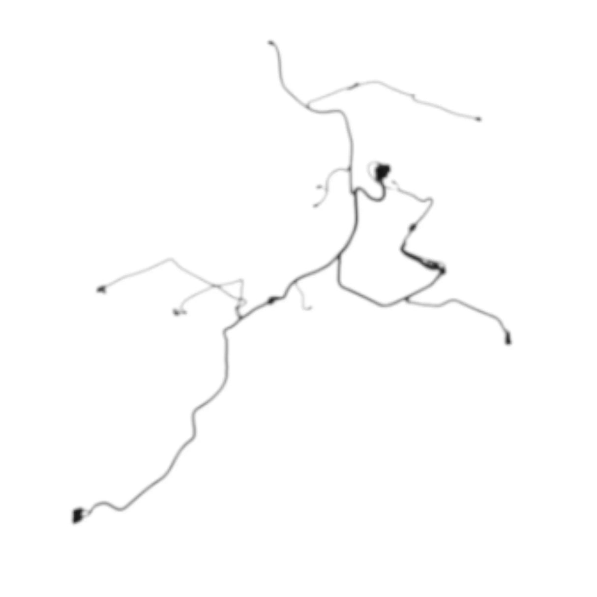 378-4520 CAT Chassis Wiring Harness - Truck To Trailer