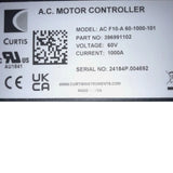 AC F10-A 60-1000-101 Curtis Ac Motor Controller - Truck To Trailer