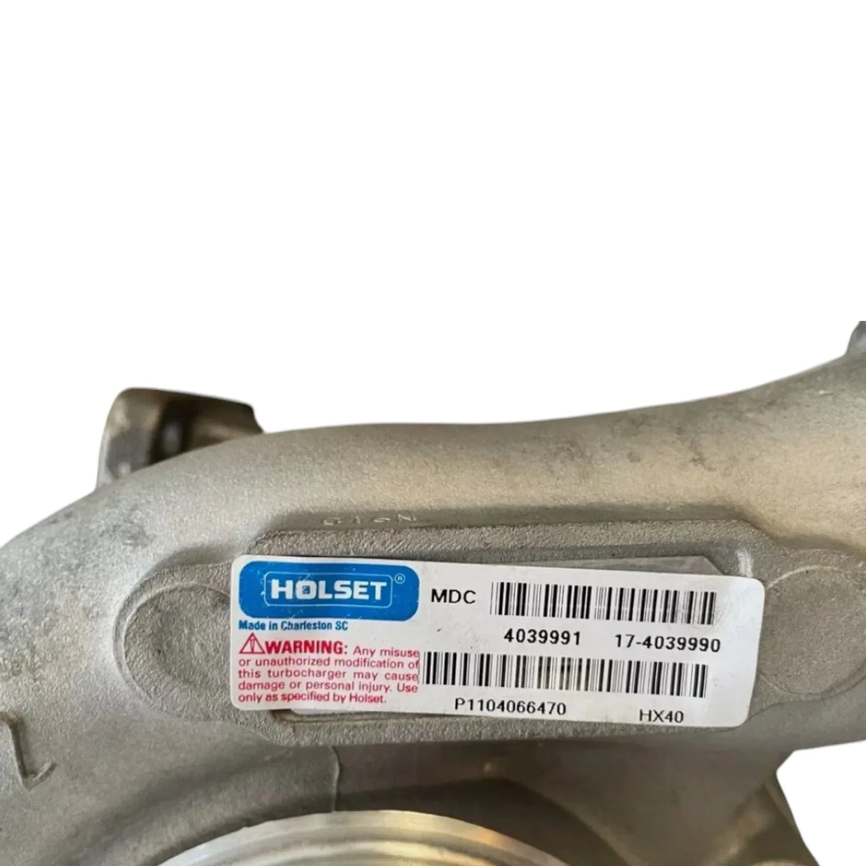 4039990 Cummins Turbocharger - Truck To Trailer