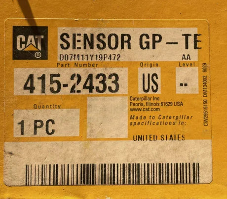 415-2433 CAT Temperature Sensor - Truck To Trailer