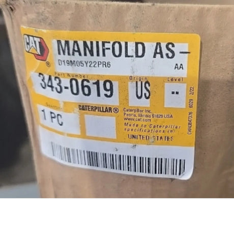 343-0619 CAT Manifold - Truck To Trailer