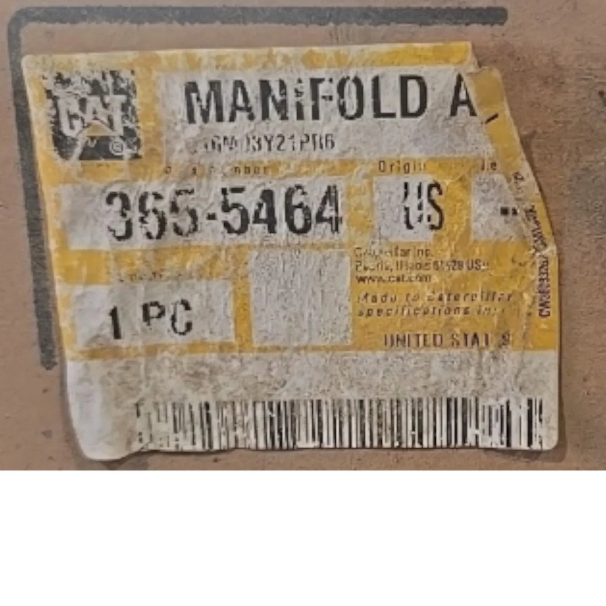 365-5464 CAT Manifold - Truck To Trailer