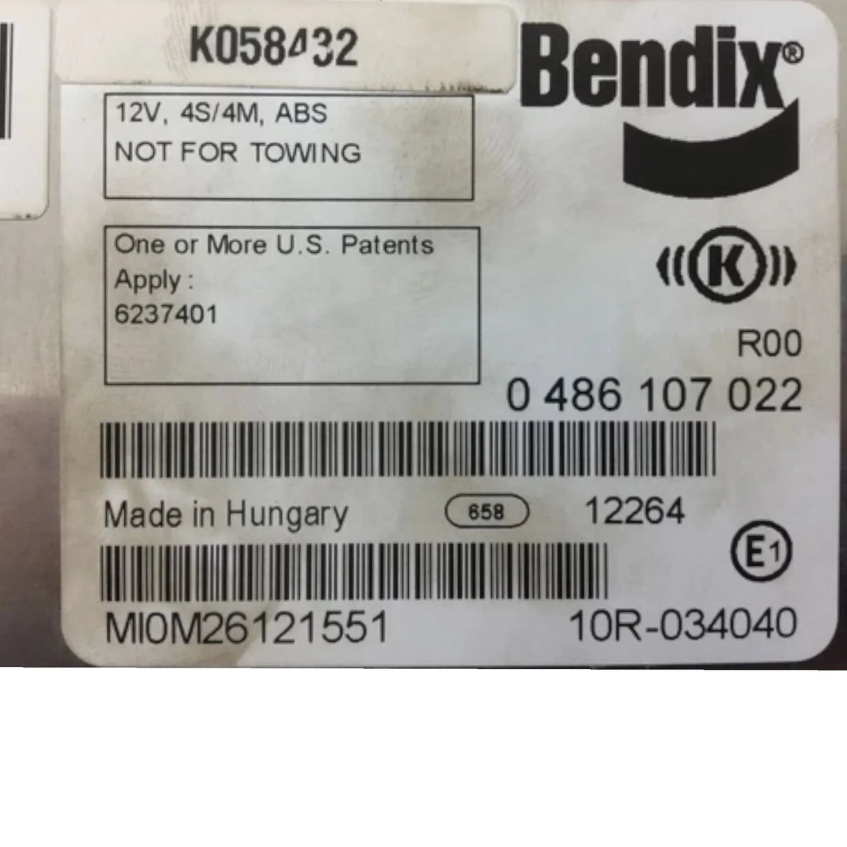 3703690C2 Wabco International Control Module (ABS) - Truck To Trailer