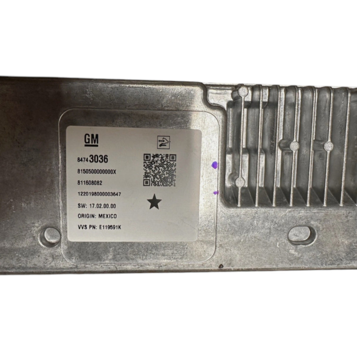 84743036 GM Video Processing Module