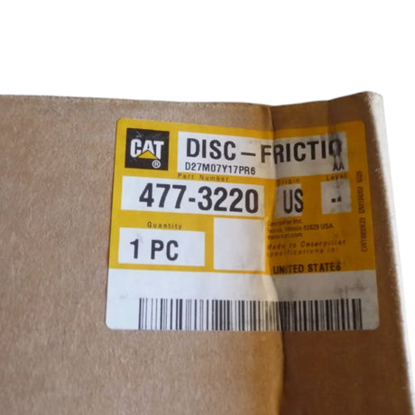 477-3220 CAT Outer Diameter Friction Disc