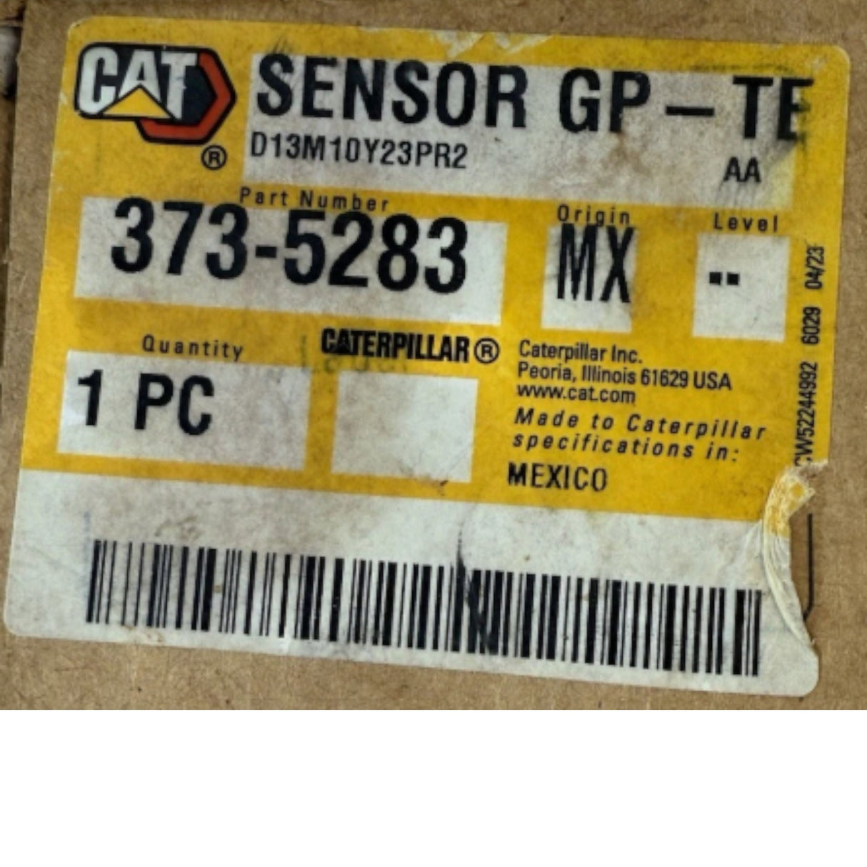 373-5283 CAT Temperature Sensor