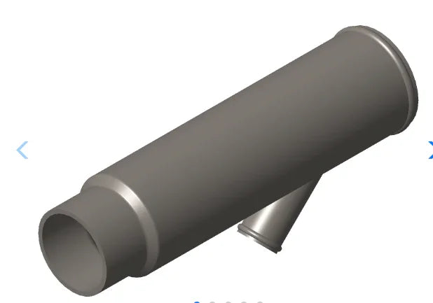 4990282 Cummins Exhaust Outlet Tube - Truck To Trailer