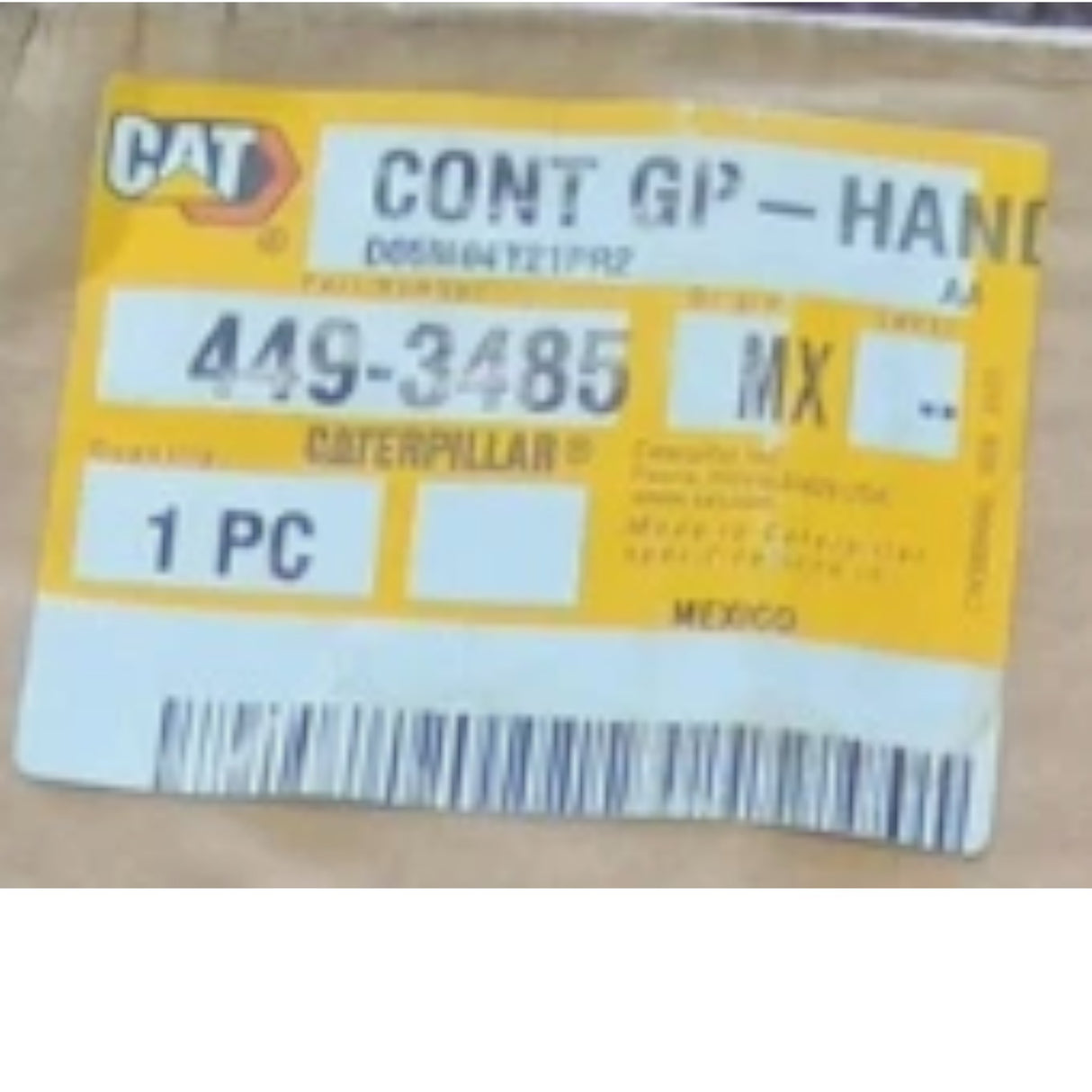 4493485 CAT Cont Gp-hand