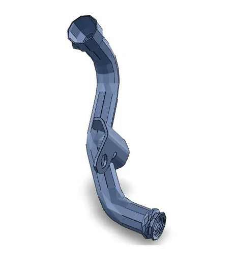 2878378 Genuine Cummins Water Outlet Tube - Truck To Trailer