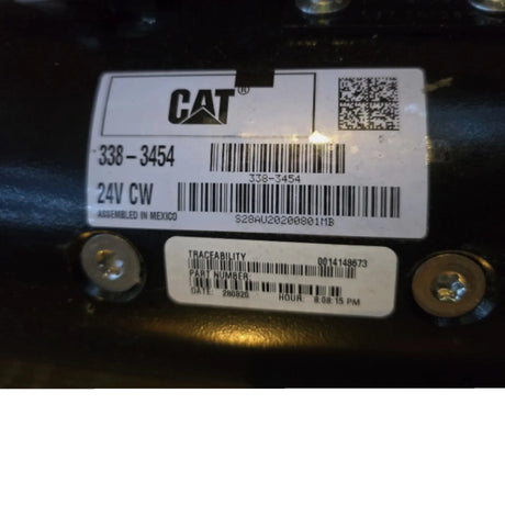 338-3454 CAT Electric Starting Motor - Truck To Trailer