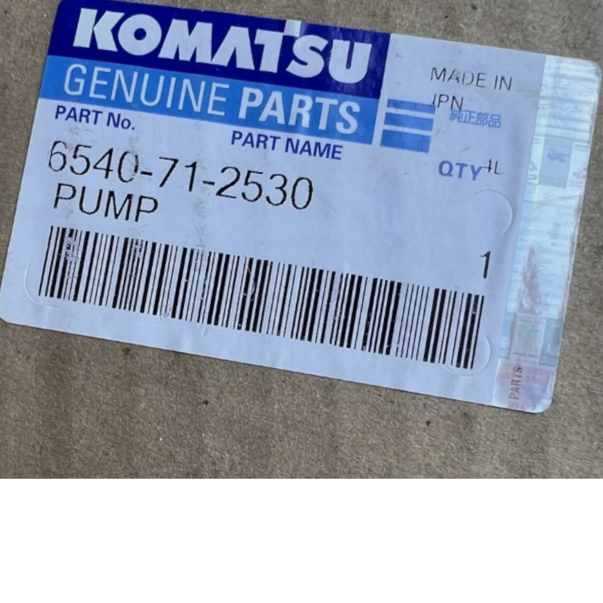 6540-71-2530 Komatsu Urea Doser Pump Fluid Supply Module - Truck To Trailer
