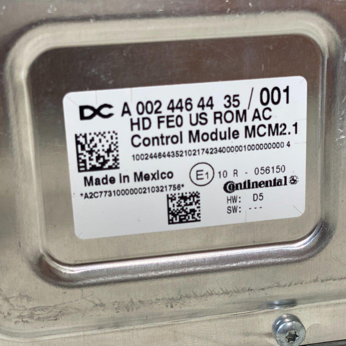 A0024464435 Genuine Detroit Diesel Electronic Control Module MCM2.1 - Truck To Trailer