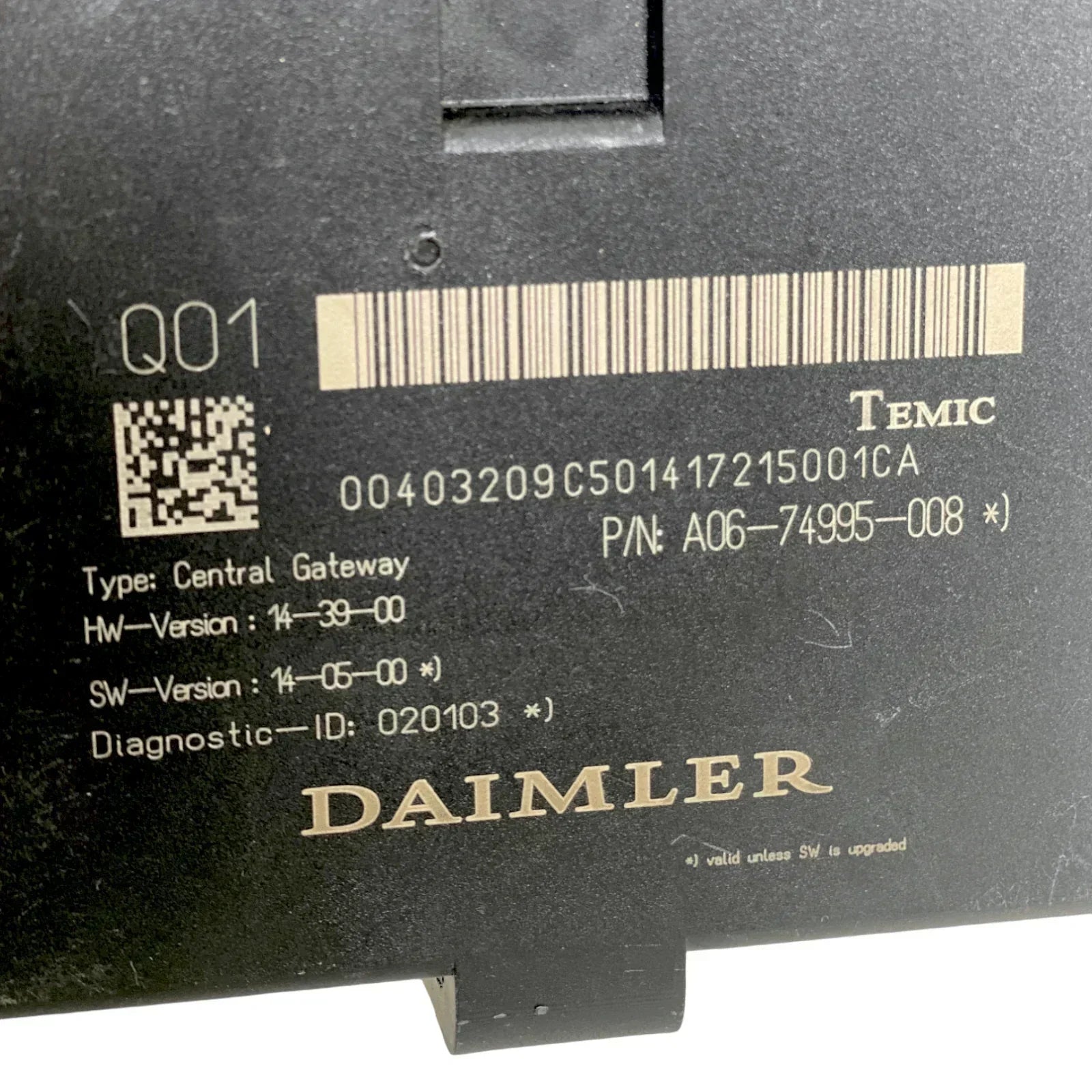temisページ A06-74995-008 Genuine Freightliner Ecu Interface