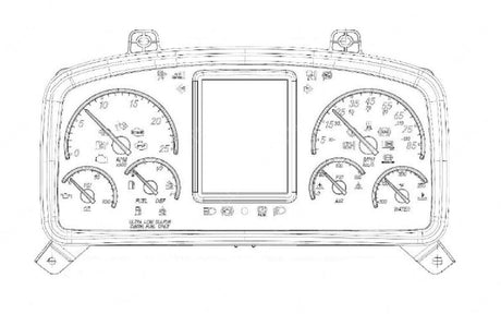 A22-74911-101 Genuine Freightliner Speedometer Instrument Cluster - Truck To Trailer