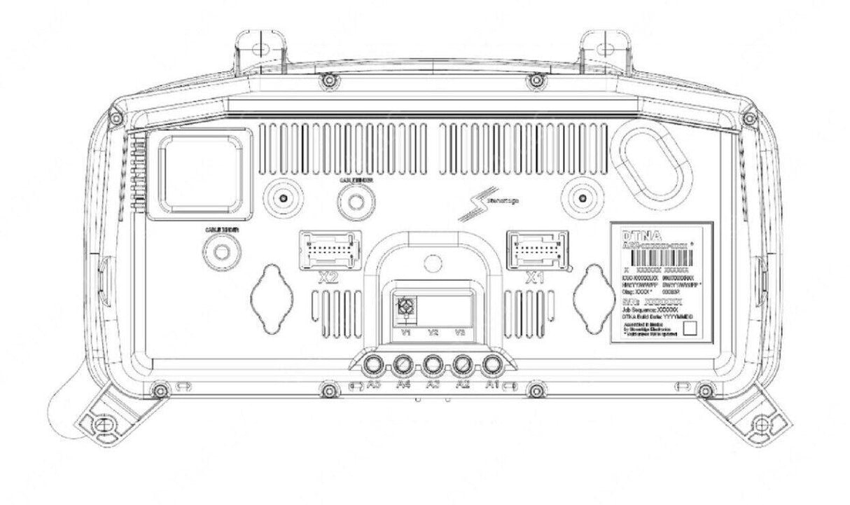 A22-74911-101 Genuine Freightliner Speedometer Instrument Cluster - Truck To Trailer