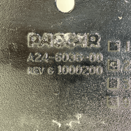 A24-6036-002 Genuine Paccar Cast Aluminum Crossmember Assembly - Truck To Trailer